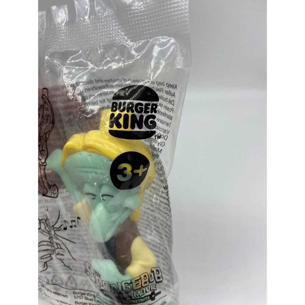 Burger King Toy Squidward Green SpongeBob Movie Search for SquarePants 2025